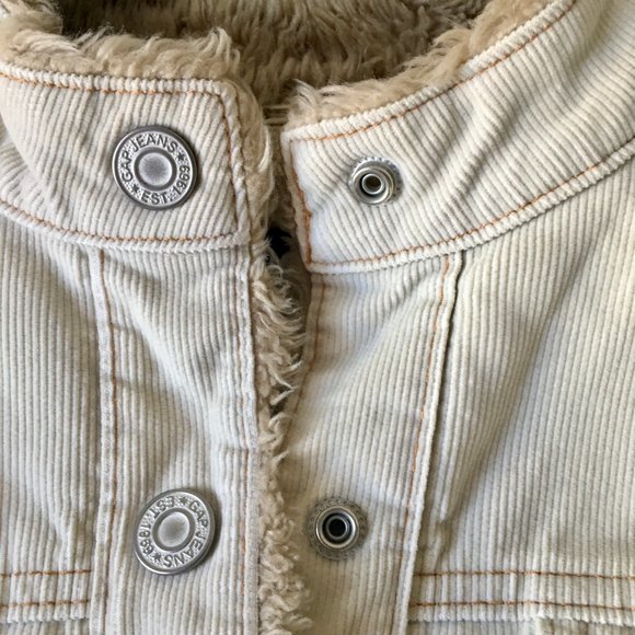 Corduroy lined jacket - Picture 4 of 7